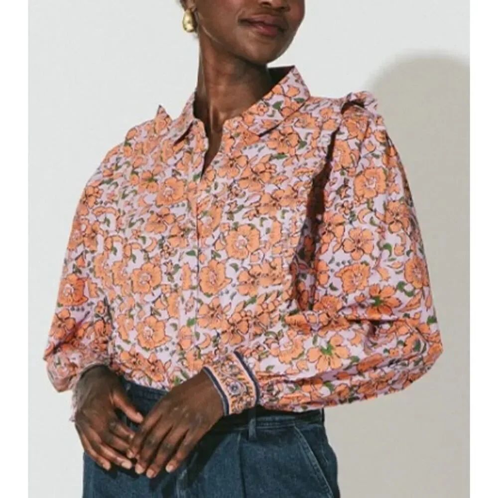 Cleobella Laine Cotton Blouse NWT Sz. XS